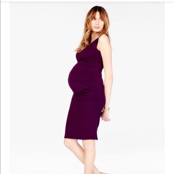 Ingrid & Isabel Dresses & Skirts - INGRID & ISABEL Pleated Maternity Tank Dress